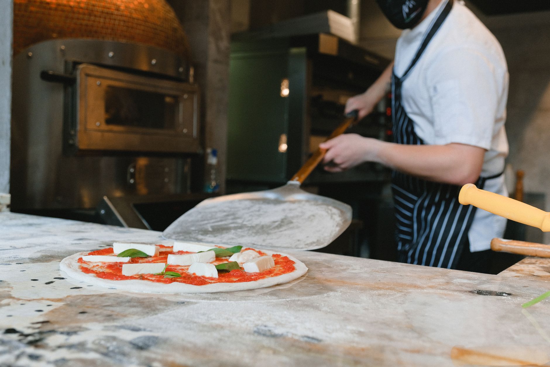 Pizzeria interior